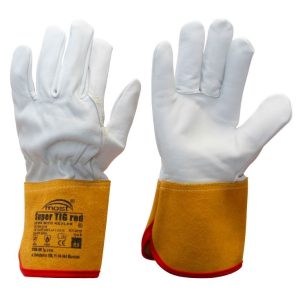Lashandschoenen Super TIG Red zeer soepel maat 11 - lengte 30cm